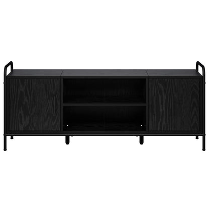 TV Cabinet 119 x 33 x 50 cm Black Oak