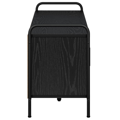 TV Cabinet 119 x 33 x 50 cm Black Oak