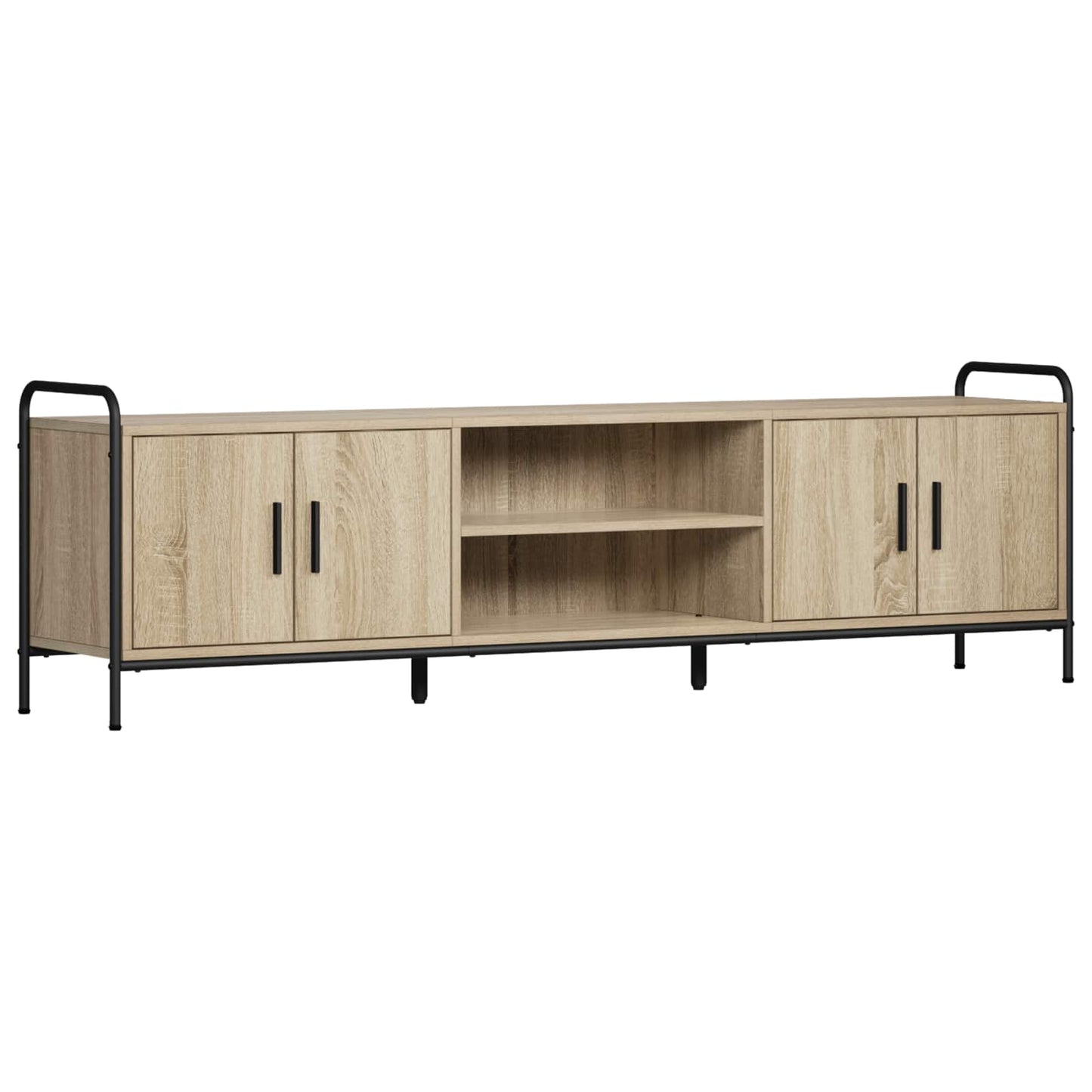 TV Cabinet 167.5 x 33 x 50 cm Sonoma Oak Engineered Wood