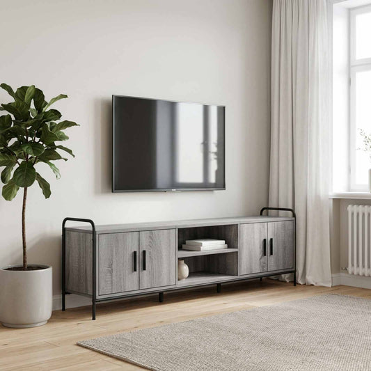 TV Cabinet 167.5 x 33 x 50 cm Grey Sonoma Engineered Wood