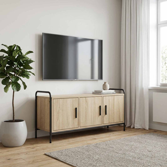 TV Cabinet 99 x 33 x 50 cm Sonoma Oak Engineered Wood