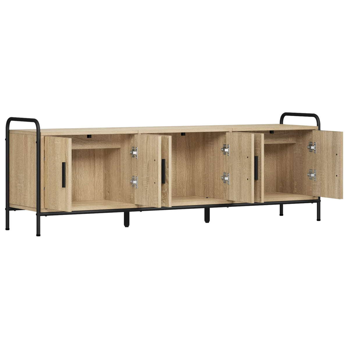 TV Cabinet 146 x 33 x 50 cm Sonoma Oak Engineered Wood