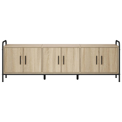 TV Cabinet 146 x 33 x 50 cm Sonoma Oak Engineered Wood