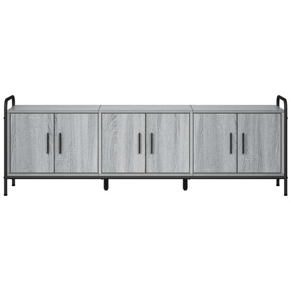 TV Cabinet 146 x 33 x 50 cm Grey Sonoma Engineered Wood
