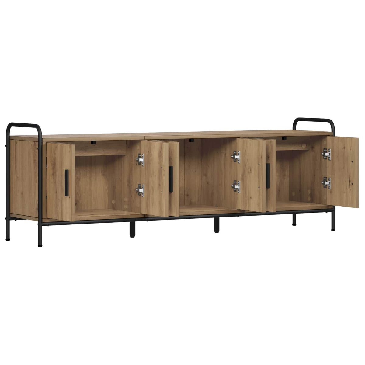 TV Cabinet 146 x 33 x 50 cm Artisan Oak Engineered Wood