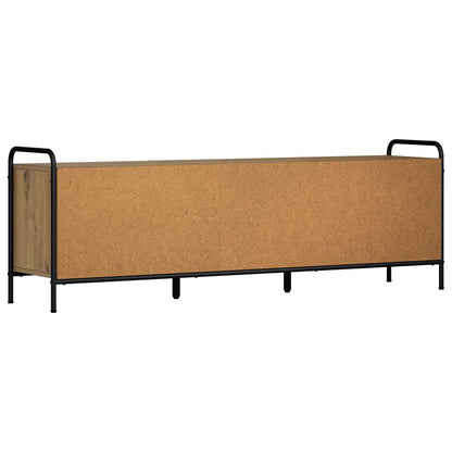 TV Cabinet 146 x 33 x 50 cm Artisan Oak Engineered Wood