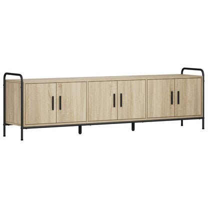 TV Cabinet 167.5 x 33 x 50 cm Sonoma Oak Engineered Wood