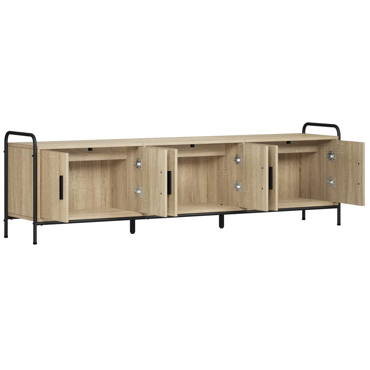 TV Cabinet 167.5 x 33 x 50 cm Sonoma Oak Engineered Wood