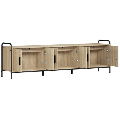 TV Cabinet 167.5 x 33 x 50 cm Sonoma Oak Engineered Wood