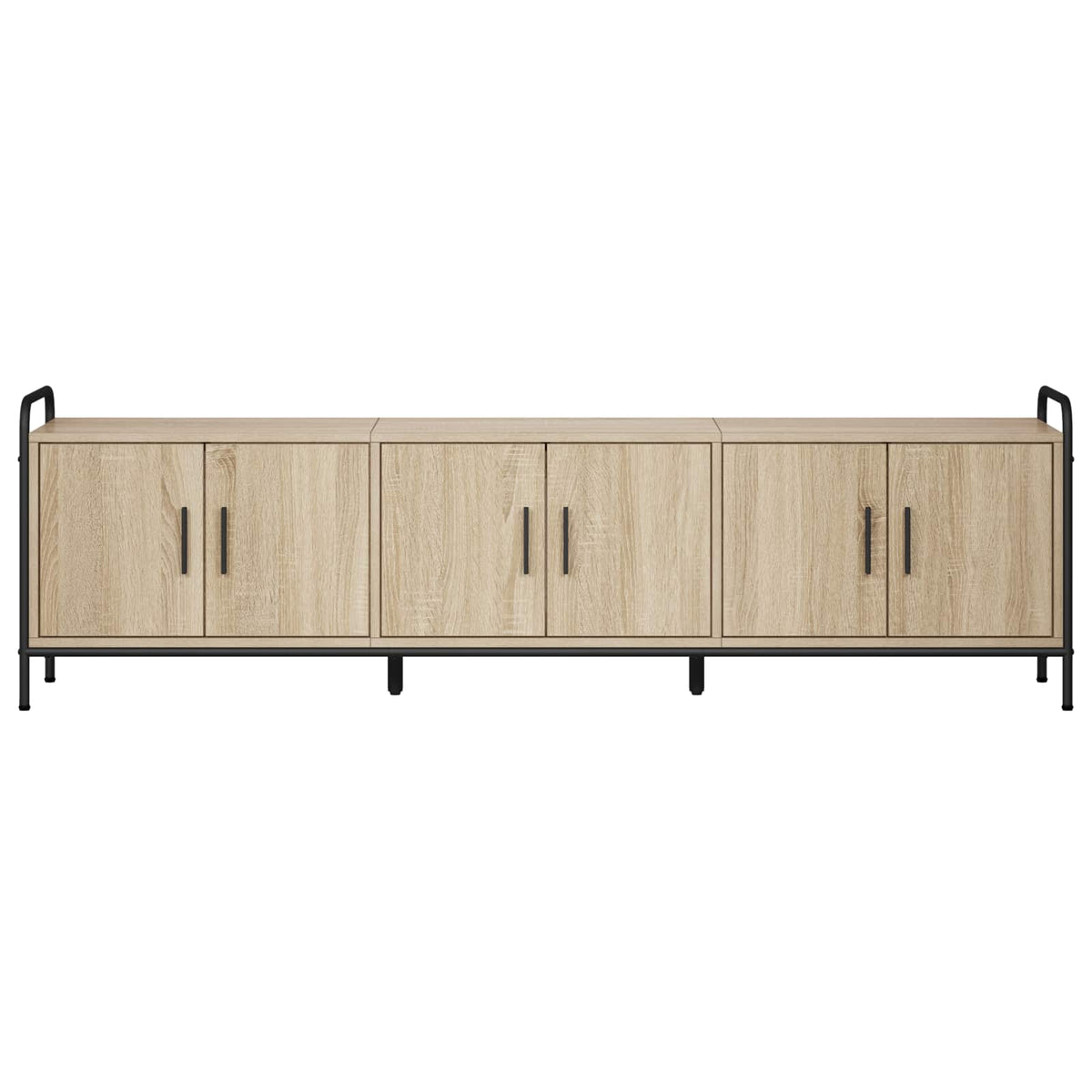 TV Cabinet 167.5 x 33 x 50 cm Sonoma Oak Engineered Wood