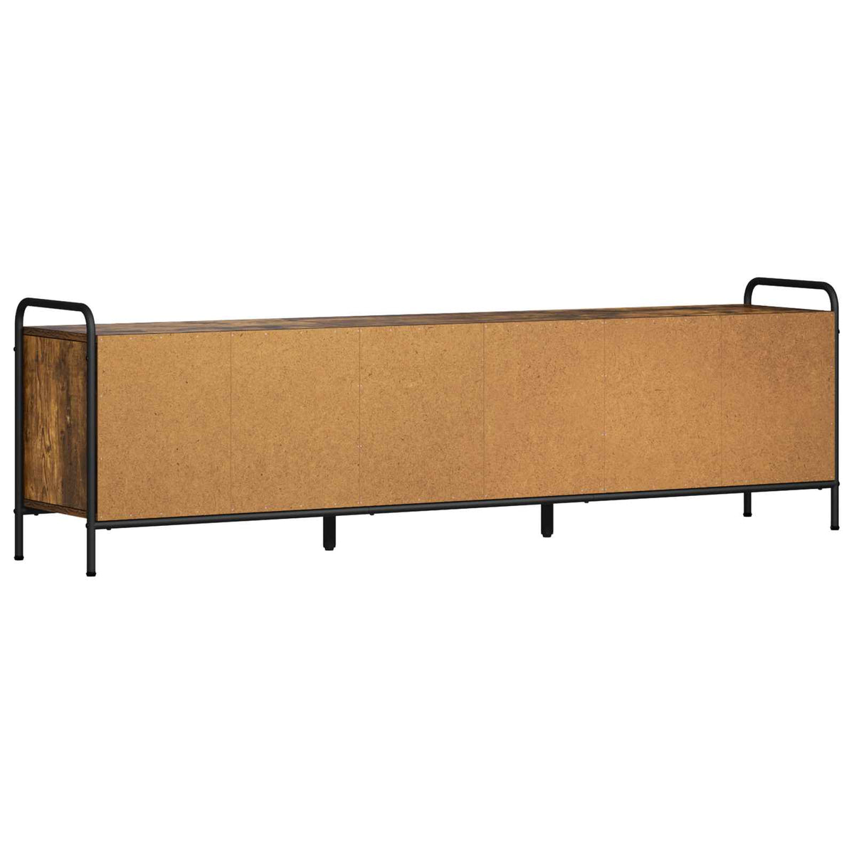 TV Cabinet 167.5 x 33 x 50 cm Smoked Oak Engineered Wood