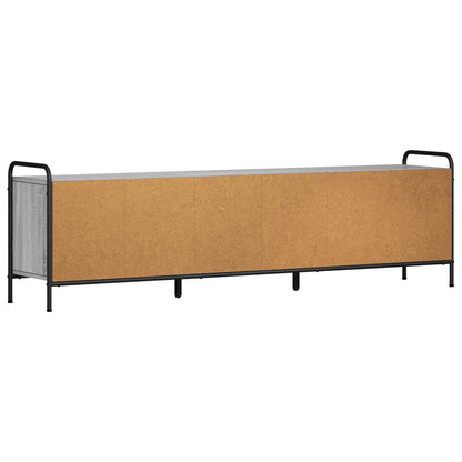TV Cabinet 167.5 x 33 x 50 cm Grey Sonoma Engineered Wood