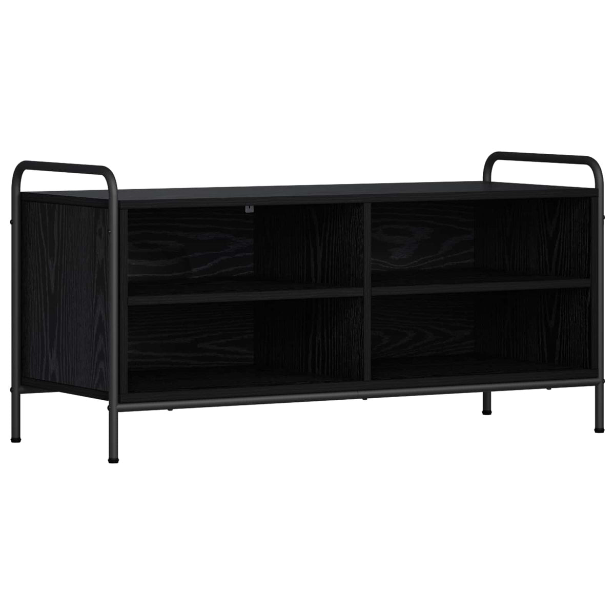 TV Cabinet 100 x 39.5 x 50 cm Black Oak Engineered Wood