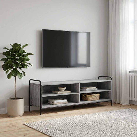 TV Cabinet 140 x 39.5 x 50 cm Grey Sonoma Engineered Wood