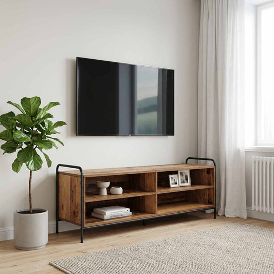 TV Cabinet 140 x 39.5 x 50 cm Old Wood Engineered Wood