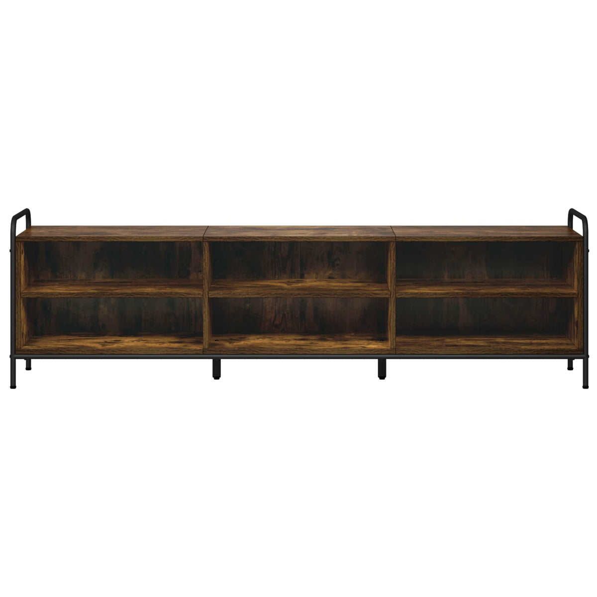 TV Cabinet 167.5 x 36.5 x 50 cm Smoked Oak Engineered Wood