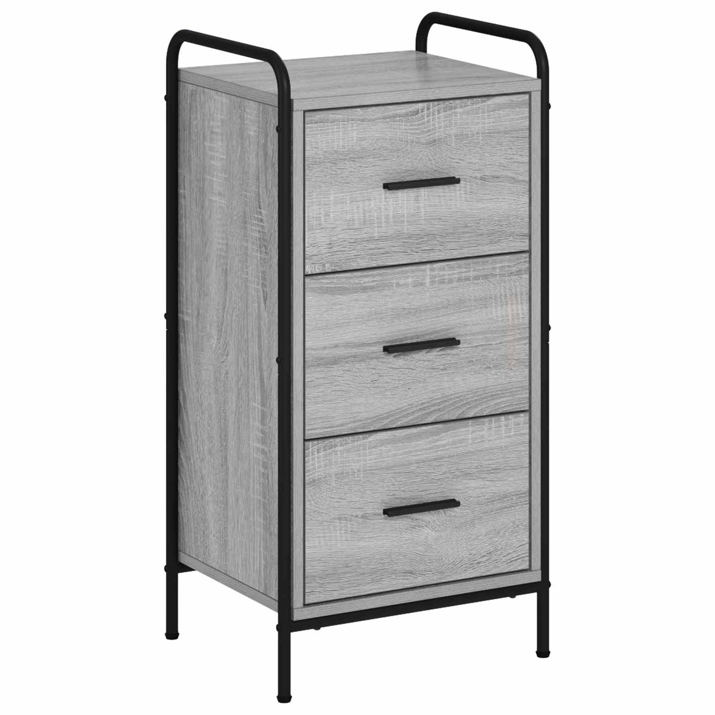 Sideboard Grey Sonoma 40 x 33 x 80.5 cm Engineered Wood