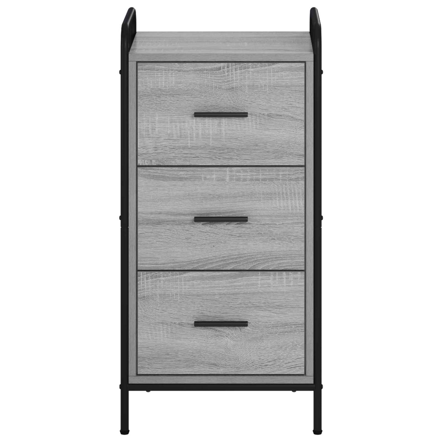Sideboard Grey Sonoma 40 x 33 x 80.5 cm Engineered Wood