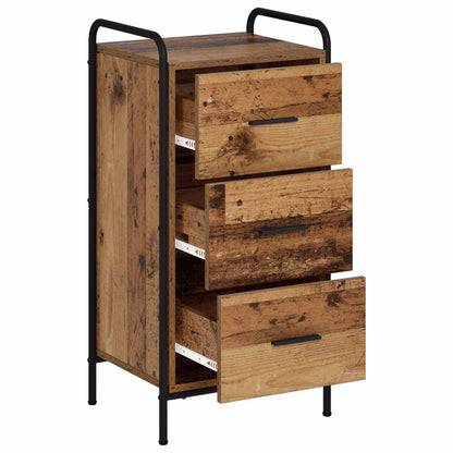 Sideboard Old Wood 40 x 33 x 80.5 cm Engineered Wood