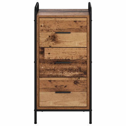 Sideboard Old Wood 40 x 33 x 80.5 cm Engineered Wood
