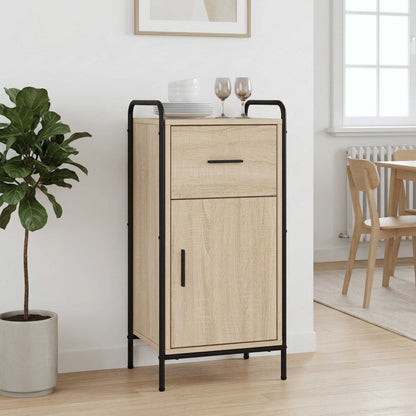 Sideboard Sonoma Oak 40 x 33 x 80.5 cm Engineered Wood