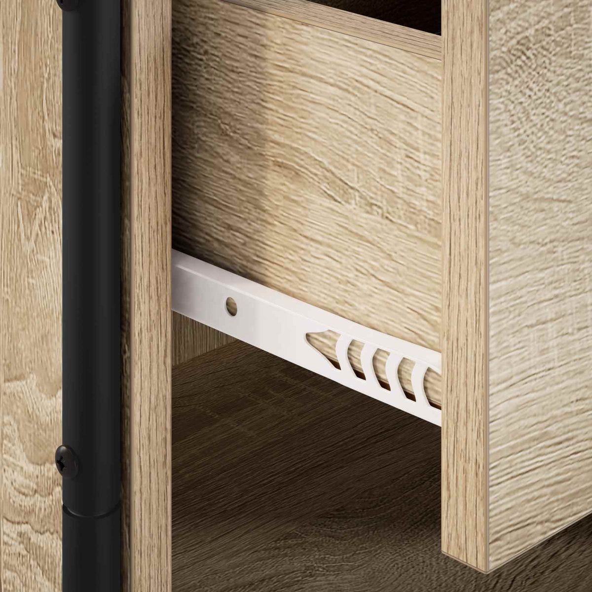Sideboard Sonoma Oak 40 x 33 x 80.5 cm Engineered Wood