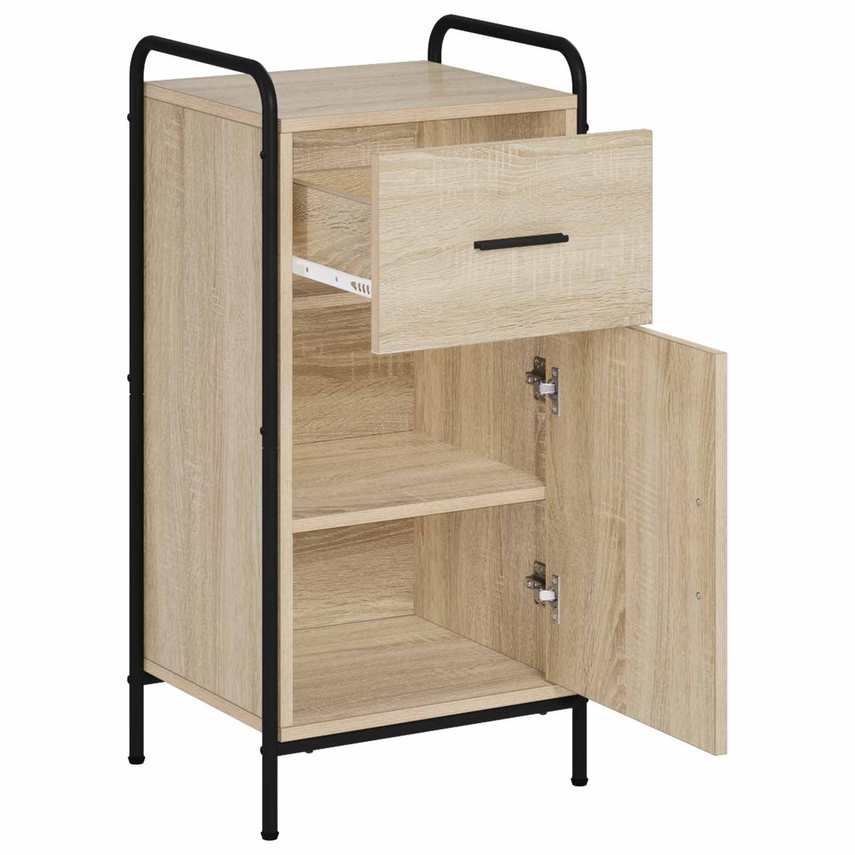 Sideboard Sonoma Oak 40 x 33 x 80.5 cm Engineered Wood