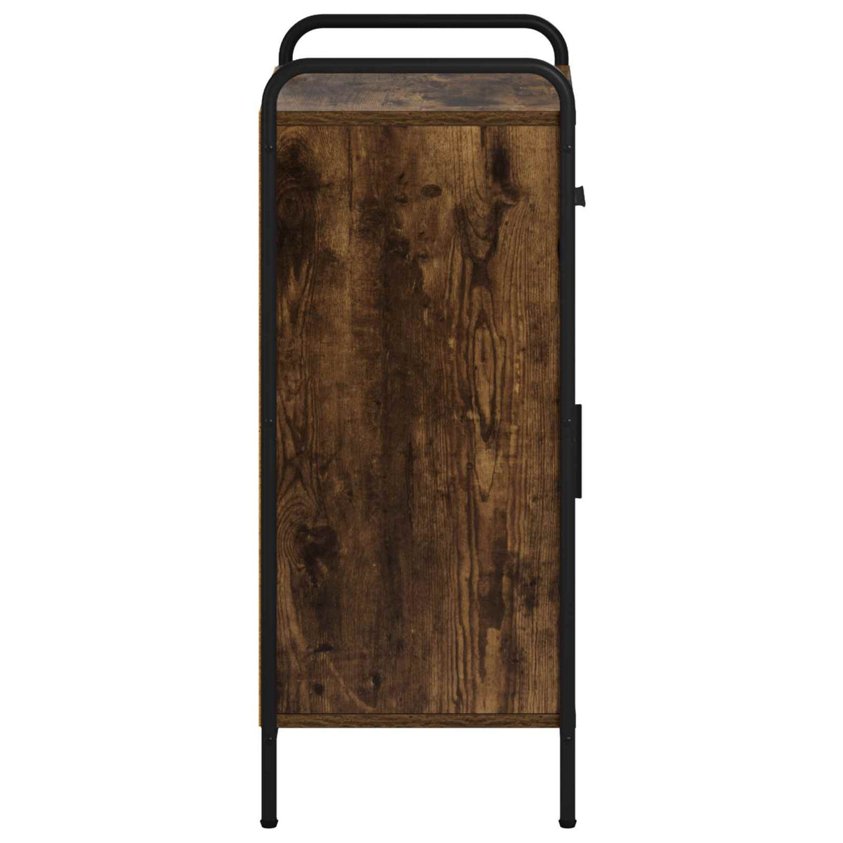 Sideboard Smoked Oak 40 x 33 x 80.5 cm Engineered Wood