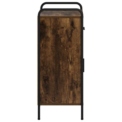Sideboard Smoked Oak 40 x 33 x 80.5 cm Engineered Wood
