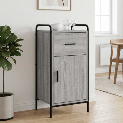 Sideboard Grey Sonoma 40 x 33 x 80.5 cm Engineered Wood