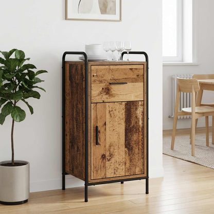 Sideboard Old Wood 40 x 33 x 80.5 cm Engineered Wood
