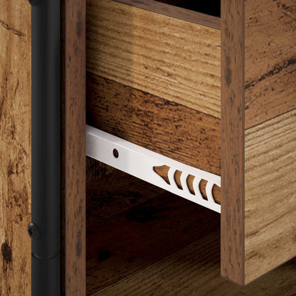 Sideboard Old Wood 40 x 33 x 80.5 cm Engineered Wood