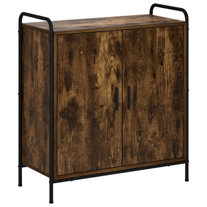 Sideboard Smoked Oak 73 x 33 x 81 cm Engineered Wood