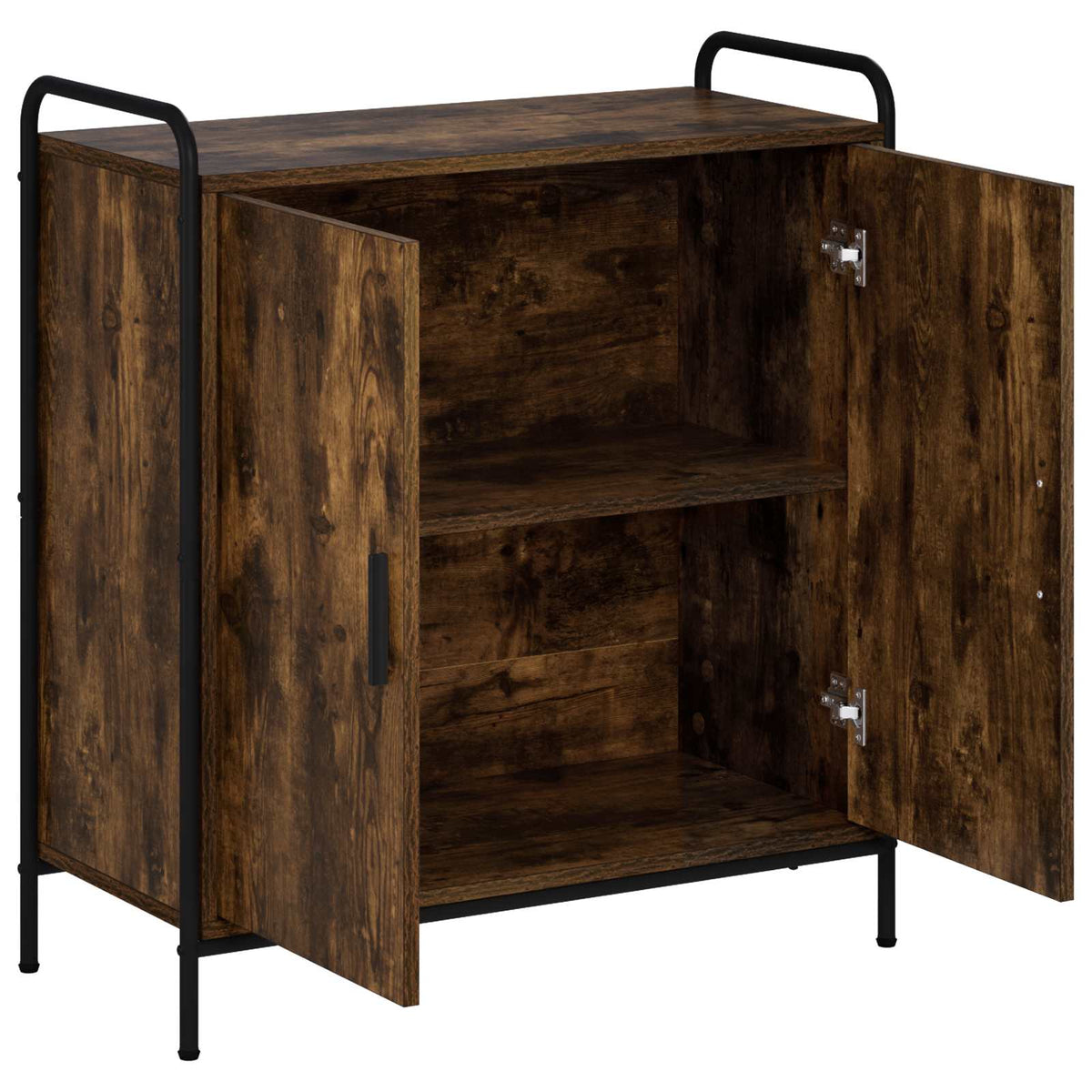 Sideboard Smoked Oak 73 x 33 x 81 cm Engineered Wood