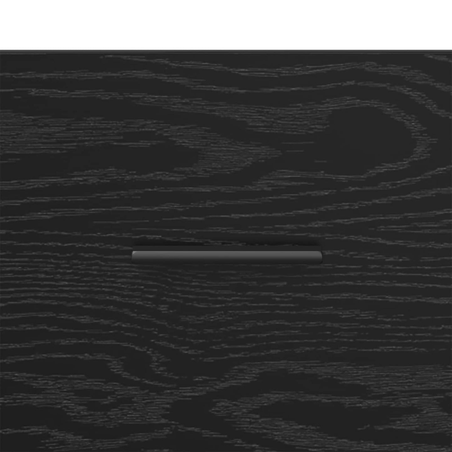 Sideboard Black Oak 73 x 33 x 81 cm Engineered Wood