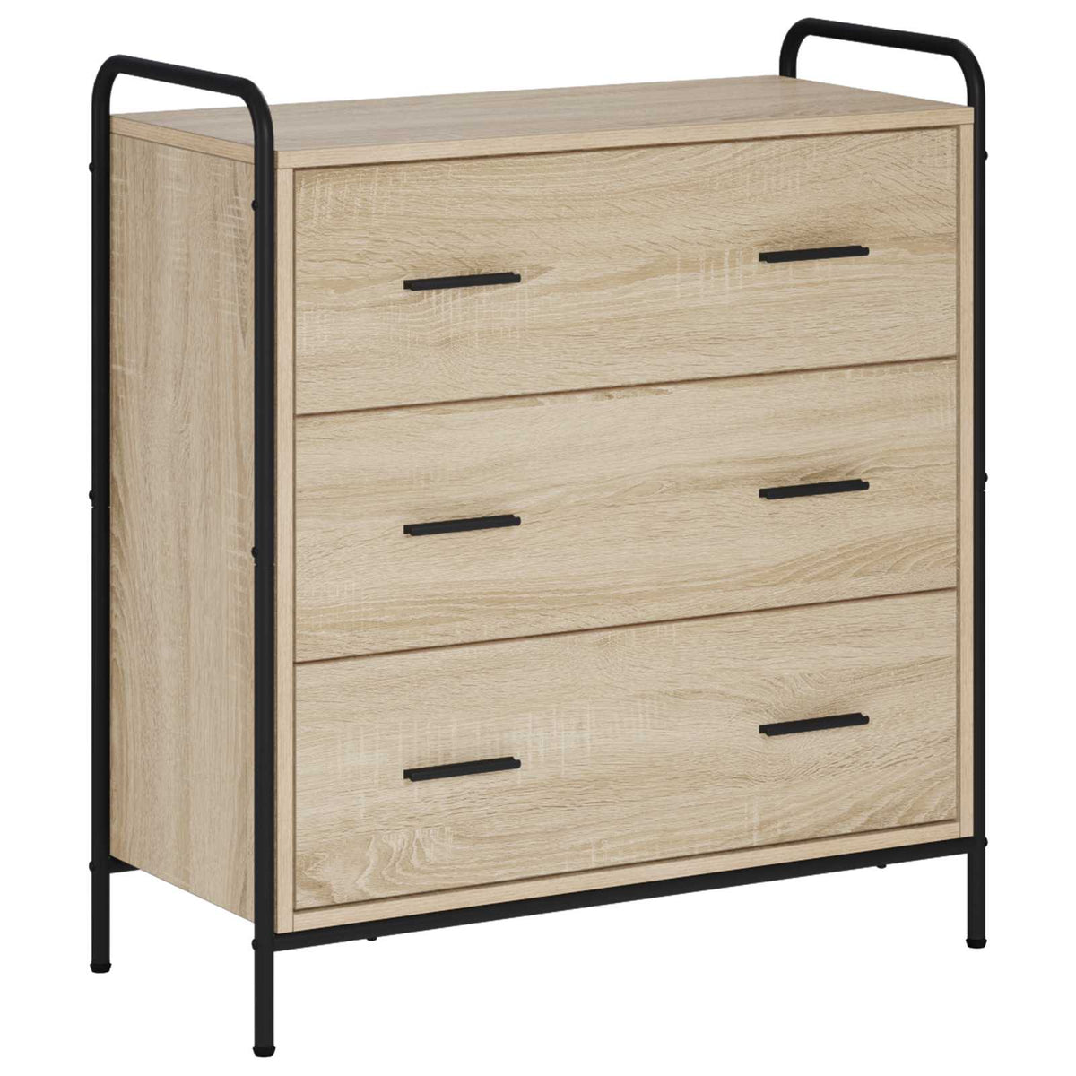 Sideboard Sonoma Oak 73 x 33 x 81 cm Engineered Wood