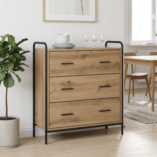 Sideboard Artisan Oak 73 x 33 x 81 cm Engineered Wood