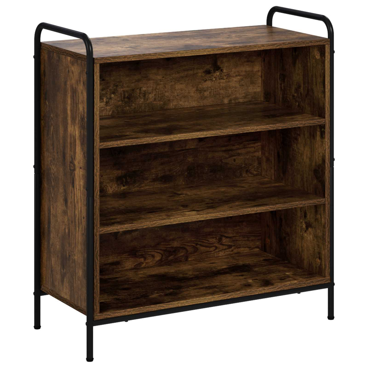 Sideboard Smoked Oak 73 x 33 x 81 cm Engineered Wood