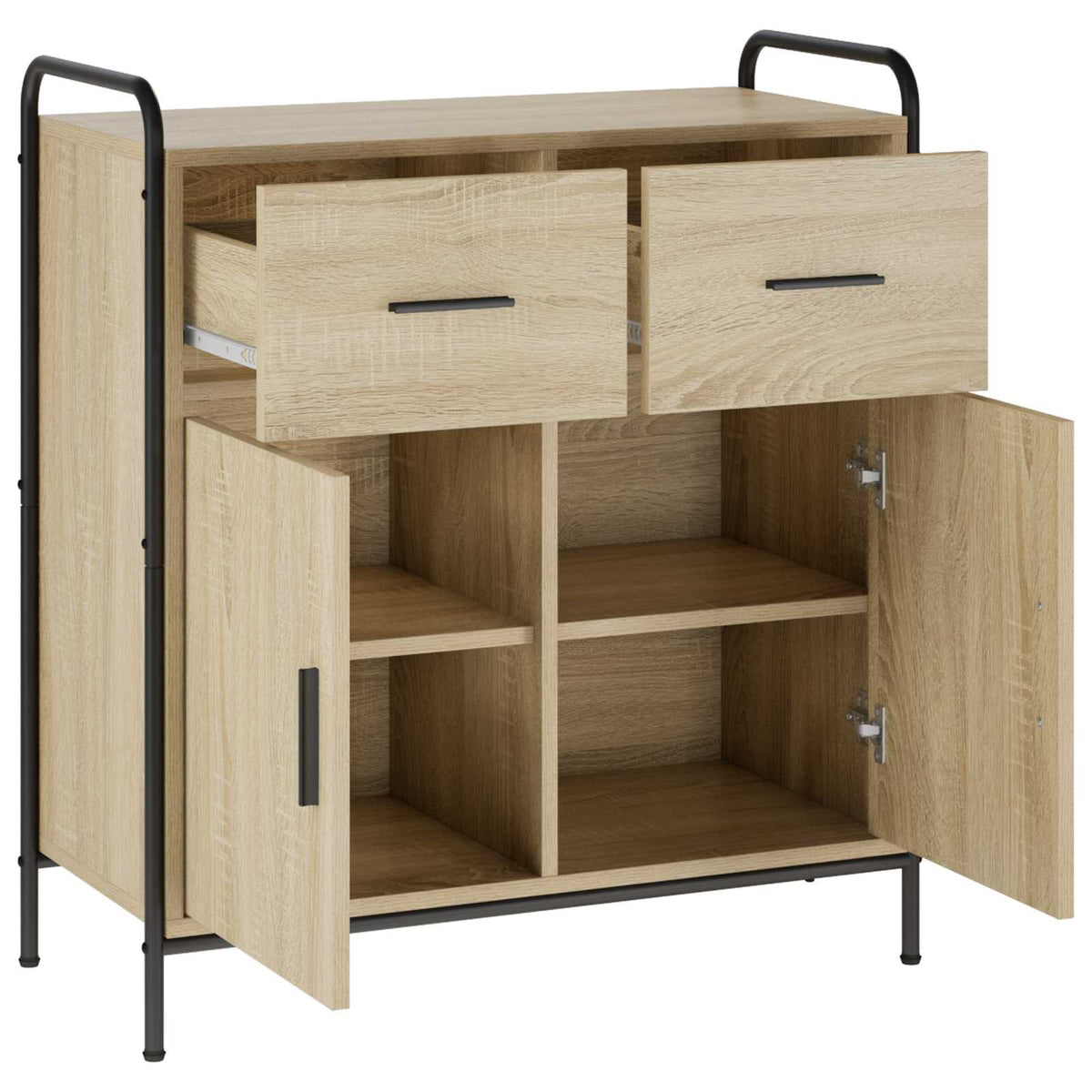 Sideboard Sonoma Oak 73 x 33 x 81 cm Engineered Wood