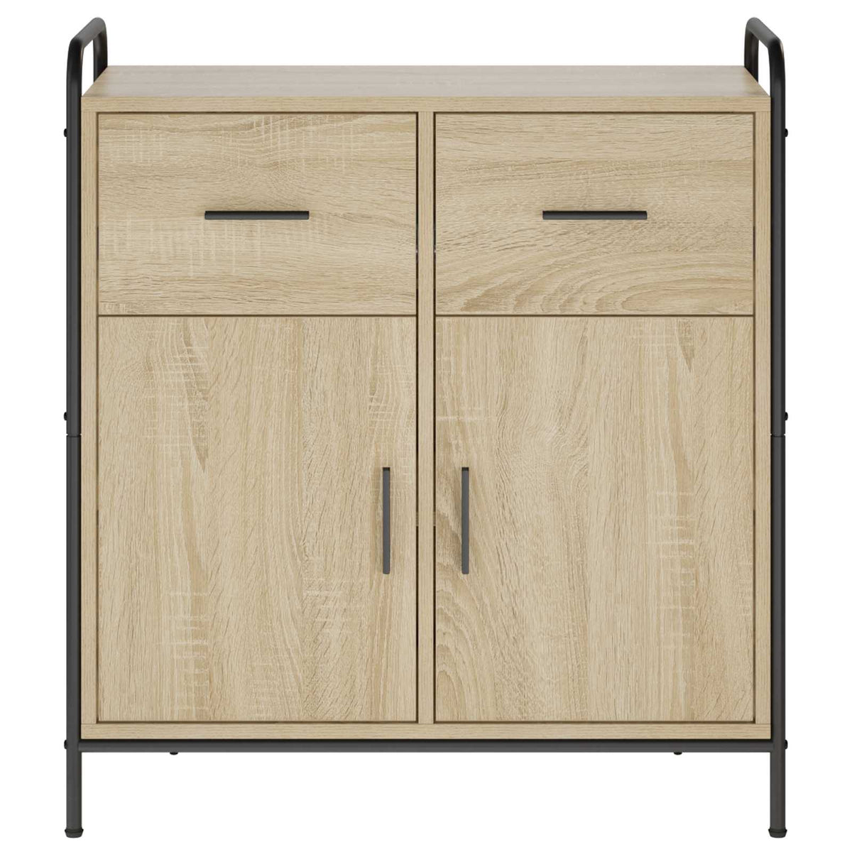 Sideboard Sonoma Oak 73 x 33 x 81 cm Engineered Wood