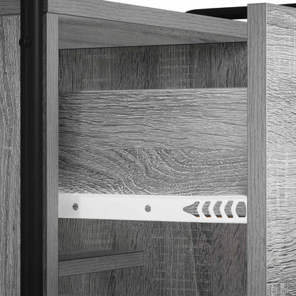 Sideboard Grey Sonoma 73 x 33 x 81 cm Engineered Wood
