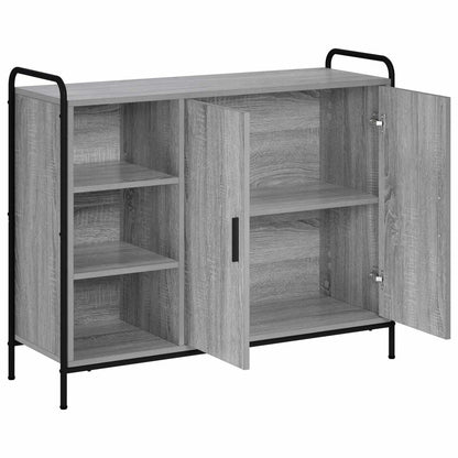 Sideboard Grey Sonoma 98.5 x 33 x 81 cm Engineered Wood