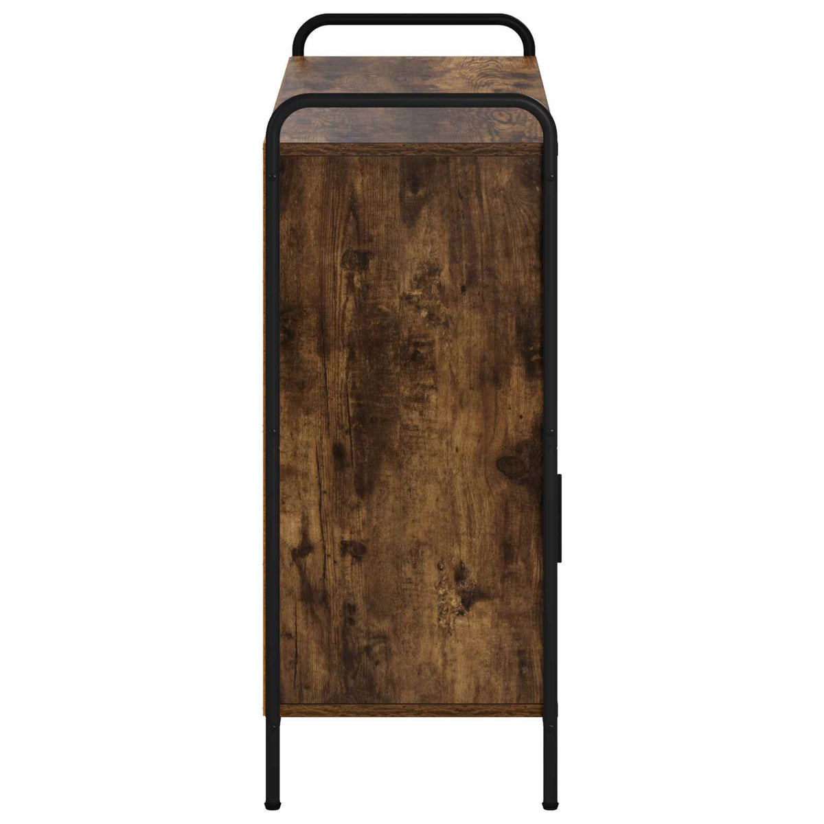 Sideboard Smoked Oak 97 x 33 x 81 cm Engineered Wood