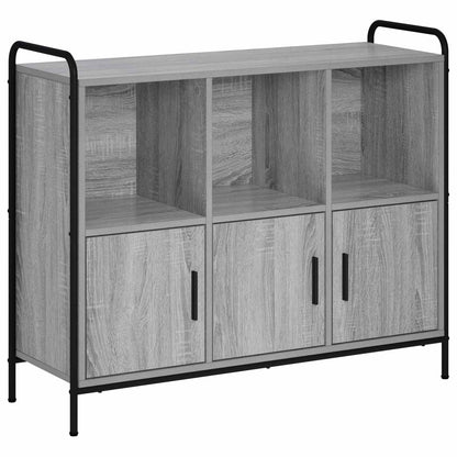 Sideboard Grey Sonoma 97 x 33 x 81 cm Engineered Wood