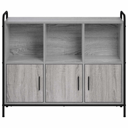 Sideboard Grey Sonoma 97 x 33 x 81 cm Engineered Wood