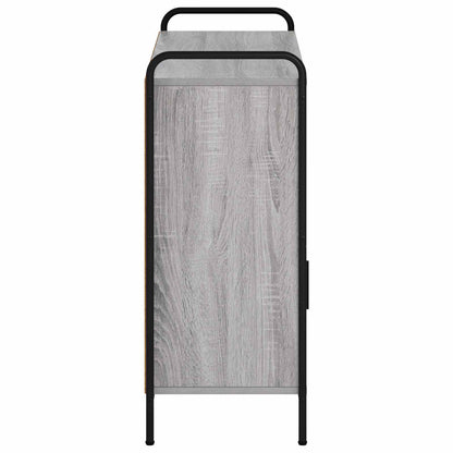 Sideboard Grey Sonoma 97 x 33 x 81 cm Engineered Wood