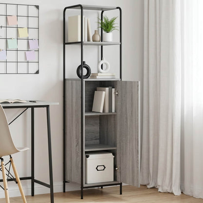 Highboard Grey Sonoma 40 x 33 x 161 cm Engineered Wood
