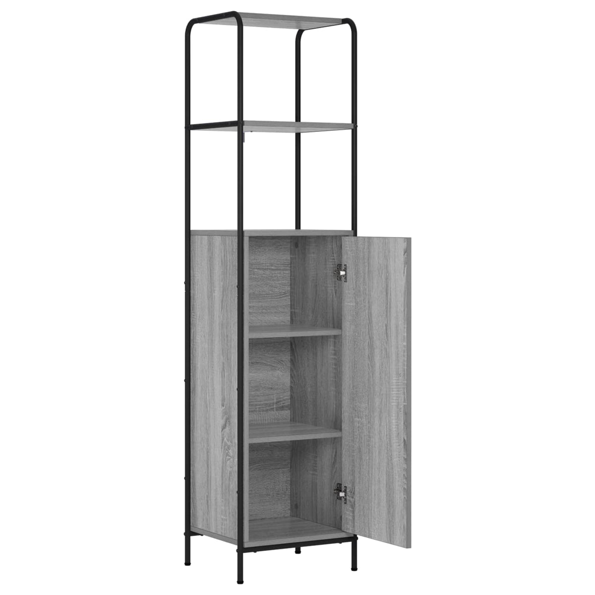 Highboard Grey Sonoma 40 x 33 x 161 cm Engineered Wood