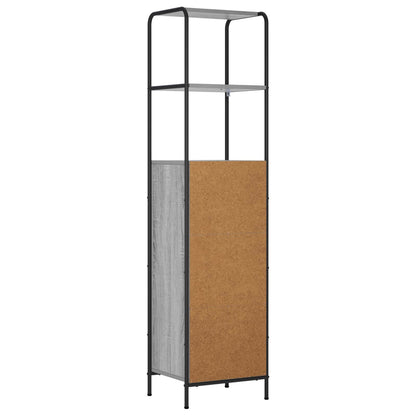 Highboard Grey Sonoma 40 x 33 x 161 cm Engineered Wood
