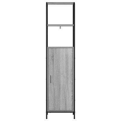 Highboard Grey Sonoma 40 x 33 x 161 cm Engineered Wood